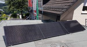 Balkonkraftwerk Kundenbild Solarmodul